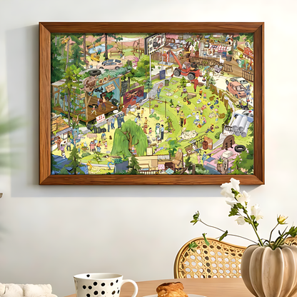 Mountain | Botop Fusion | 1000 Piece Puzzle | Jigsaw Puzzle - Mystery Matrix