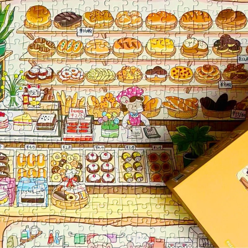 Mouse Bakery | Botop | 1000 Piece Puzzle | Jigsaw Puzzle - Mystery Matrix
