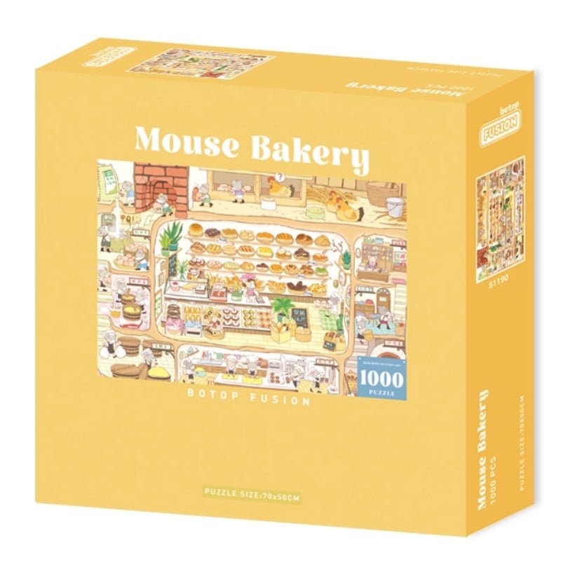 Mouse Bakery | Botop | 1000 Piece Puzzle | Jigsaw Puzzle - Mystery Matrix