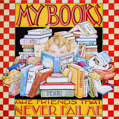 My Books | WEVE | 500 Piece Puzzle | Jigsaw Puzzle - Mystery Matrix