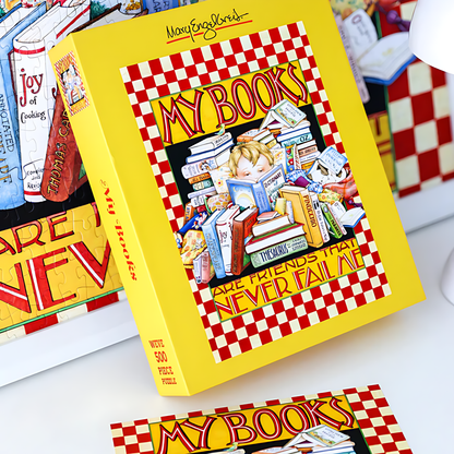 My Books | WEVE | 500 Piece Puzzle | Jigsaw Puzzle - Mystery Matrix