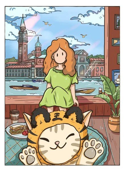 My Little Joy | Seren Art | 130 Piece Mini Puzzle | Jigsaw Puzzle - Mystery Matrix