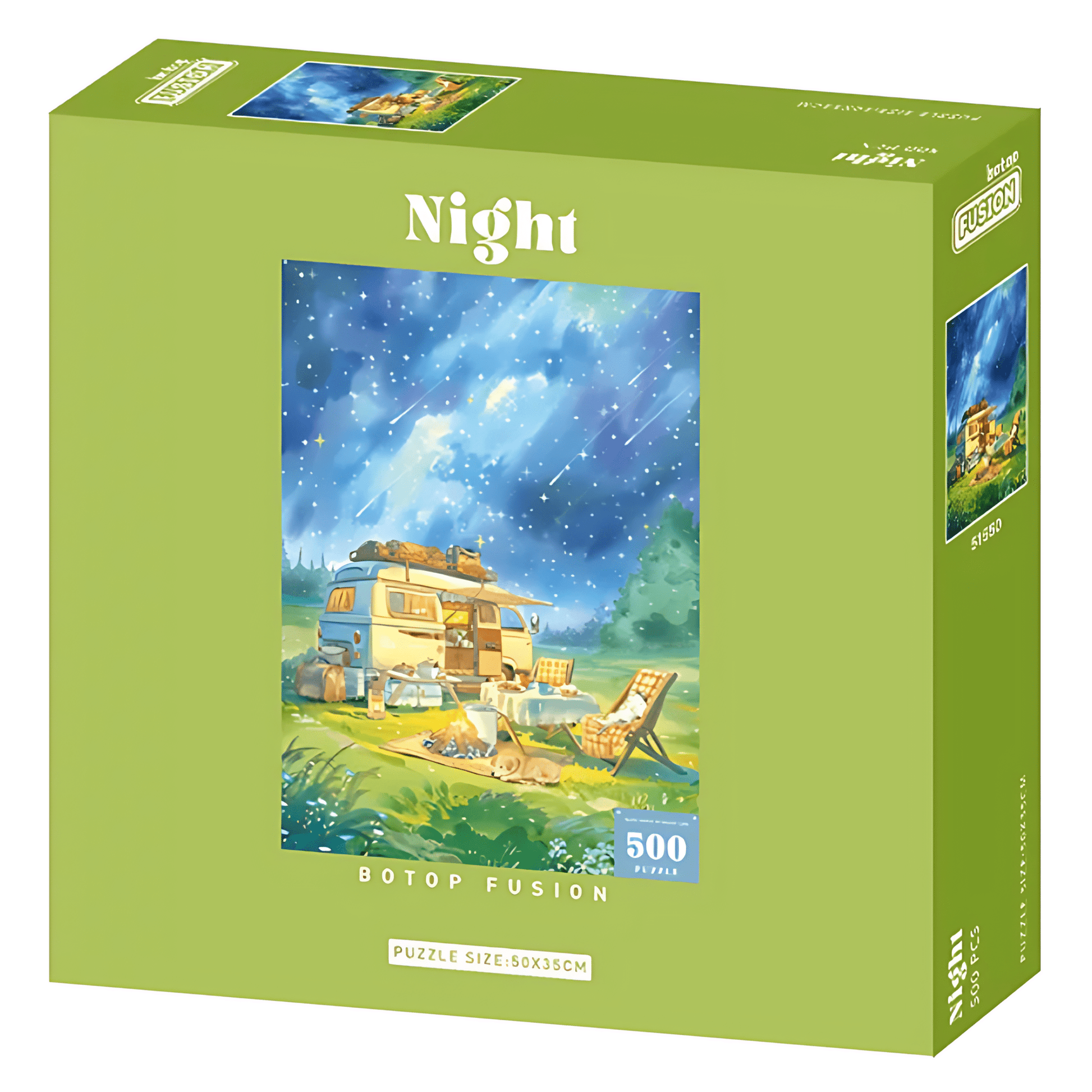 Night | Botop Fusion | 500 Piece Puzzle | Jigsaw Puzzle - Mystery Matrix