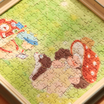 Oiio Series - A Slow Letter | Dreamer Puzzle | 225 Piece Mini Puzzle | Jigsaw Puzzle - Mystery Matrix
