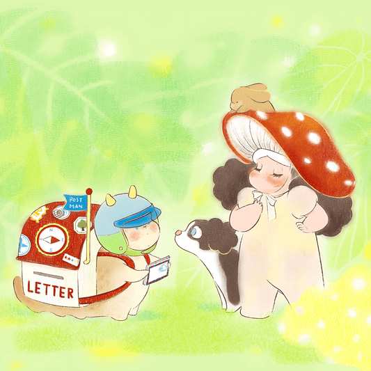 Oiio Series - A Slow Letter | Dreamer Puzzle | 225 Piece Mini Puzzle | Jigsaw Puzzle - Mystery Matrix