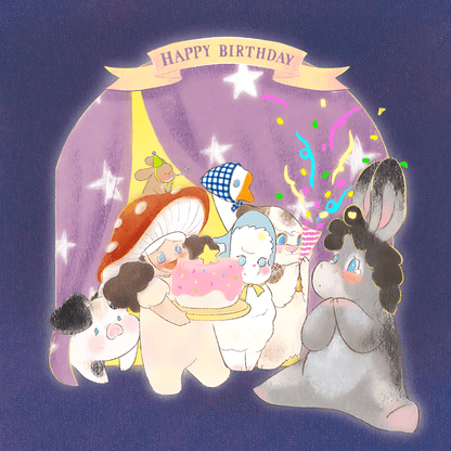 Oiio Series - Birthday Surprise | Dreamer Puzzle | 225 Piece Mini Puzzle | Jigsaw Puzzle - Mystery Matrix