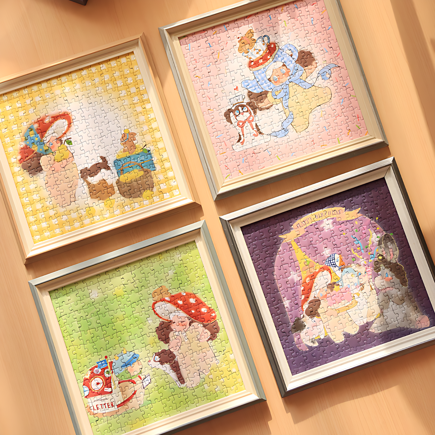 Oiio Series - Birthday Surprise | Dreamer Puzzle | 225 Piece Mini Puzzle | Jigsaw Puzzle - Mystery Matrix