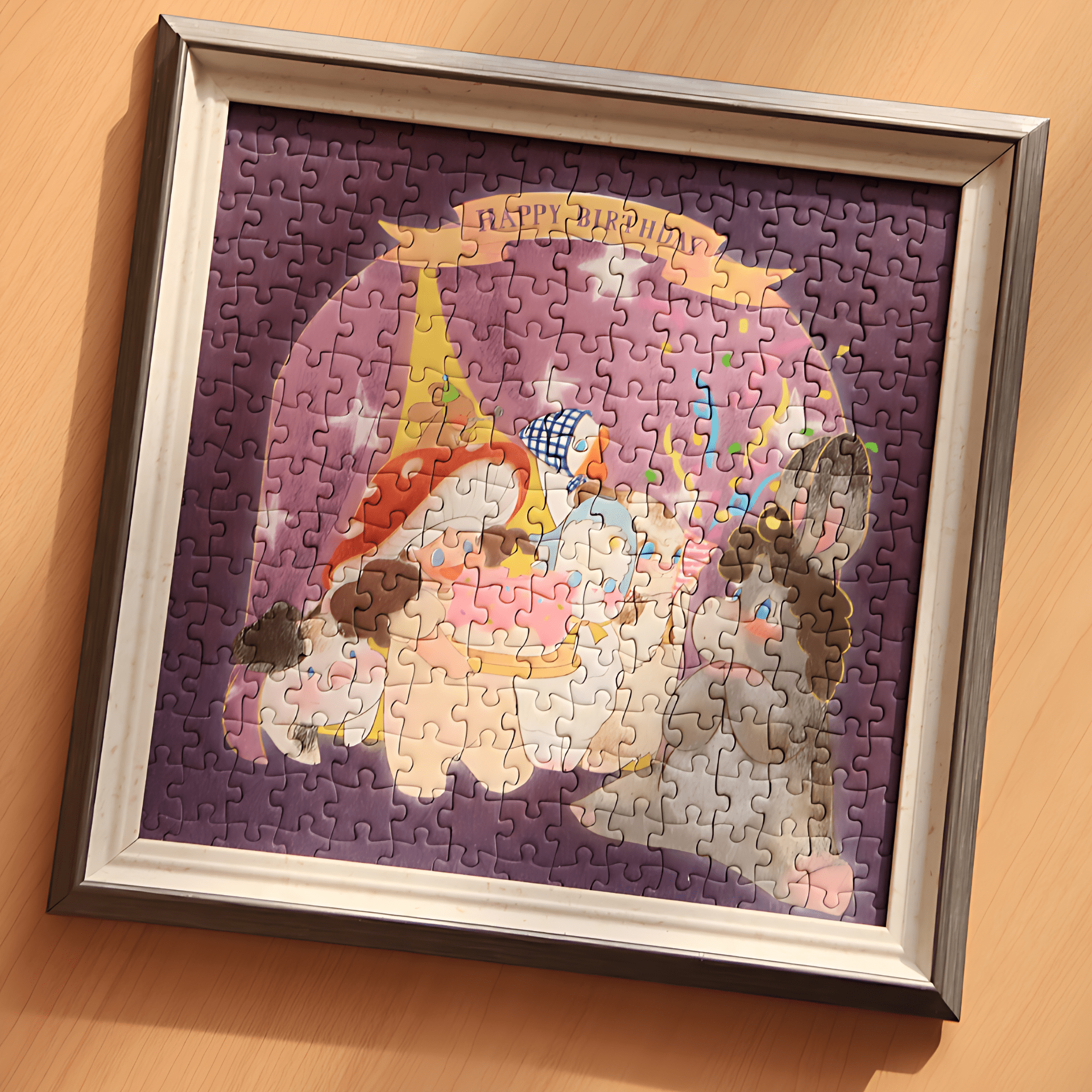 Oiio Series - Birthday Surprise | Dreamer Puzzle | 225 Piece Mini Puzzle | Jigsaw Puzzle - Mystery Matrix