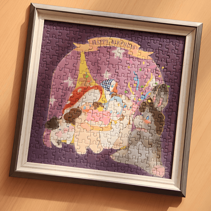 Oiio Series - Birthday Surprise | Dreamer Puzzle | 225 Piece Mini Puzzle | Jigsaw Puzzle - Mystery Matrix