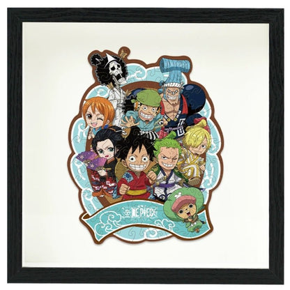 One Piece - Set Sail Again! | TOI | Wooden Jigsaw Puzzle with Frame - Mystery Matrix