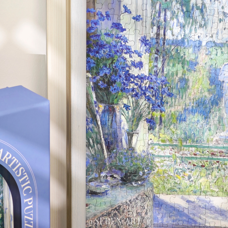 Open Window To The Garden | Seren Art | 500 Piece Puzzle | Jigsaw Puzzle - Mystery Matrix