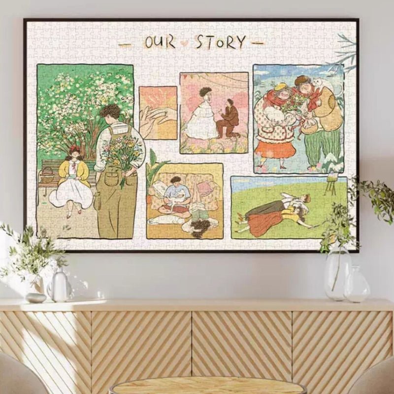 Our Story | Gill & Lill | 1000 Piece Puzzle | Jigsaw Puzzle - Mystery Matrix