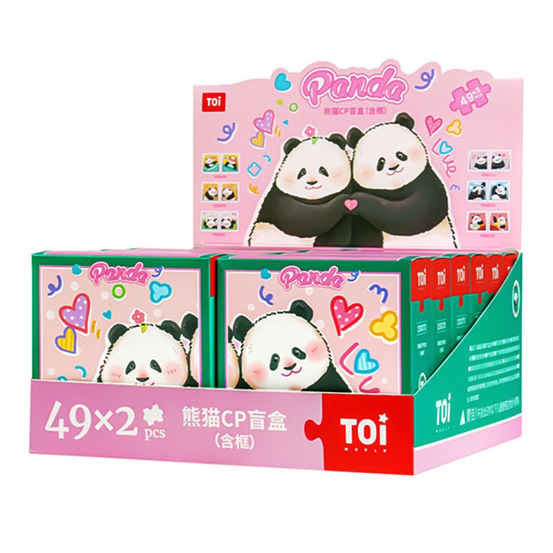 Panda Couple - Surprise Puzzle Box with Frame | TOI | Mini Puzzle | Jigsaw Puzzle - Mystery Matrix