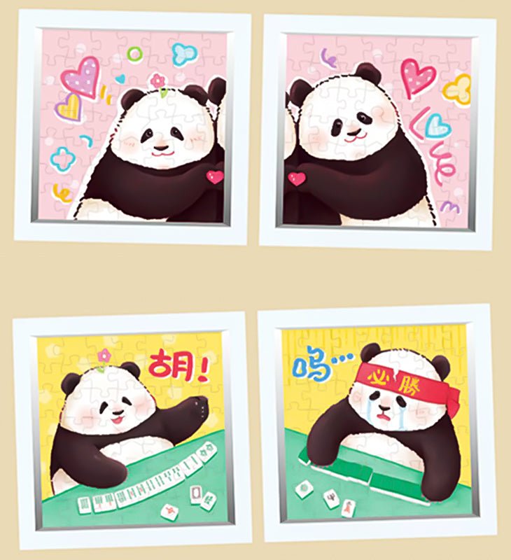Panda Couple - Surprise Puzzle Box with Frame | TOI | Mini Puzzle | Jigsaw Puzzle - Mystery Matrix