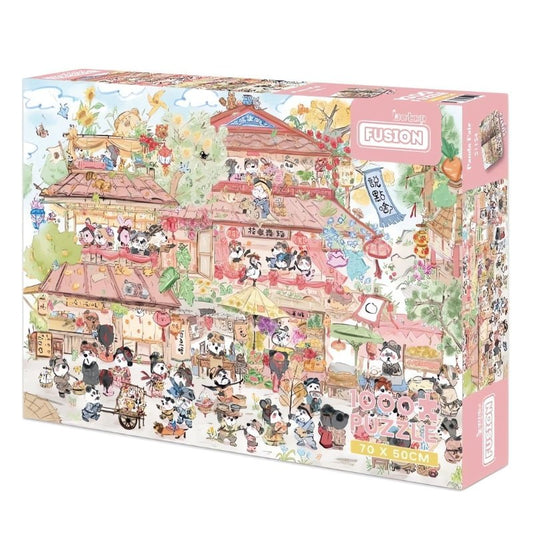 Panda Fair | Botop | 1000 Piece Puzzle | Jigsaw Puzzle - Mystery Matrix