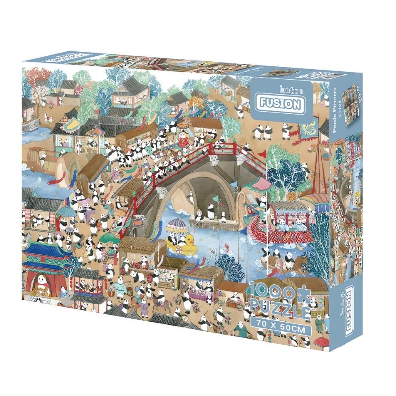 Panda Picture | Botop | 1000 Piece Puzzle | Jigsaw Puzzle - Mystery Matrix