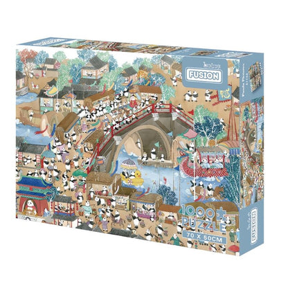 Panda Picture | Botop | 1000 Piece Puzzle | Jigsaw Puzzle - Mystery Matrix