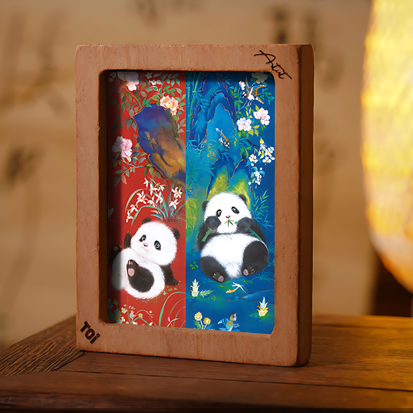 Pandas Through the Four Seasons | TOI | 1024 Piece Puzzle | Jigsaw Puzzle - Mystery Matrix