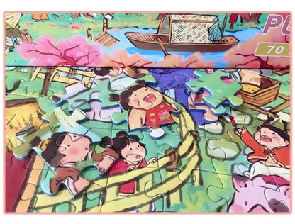 Peach Blossom | Botop | 1000 Piece Puzzle | Jigsaw Puzzle - Mystery Matrix