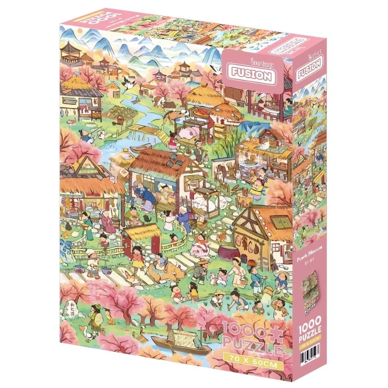 Peach Blossom | Botop | 1000 Piece Puzzle | Jigsaw Puzzle - Mystery Matrix
