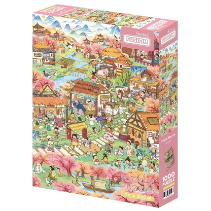 Peach Blossom | Botop | 1000 Piece Puzzle | Jigsaw Puzzle - Mystery Matrix