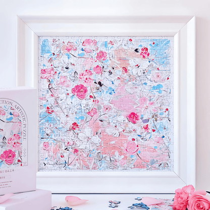 Petal's Grace | Seren Art | 324 Piece Puzzle | Jigsaw Puzzle - Mystery Matrix