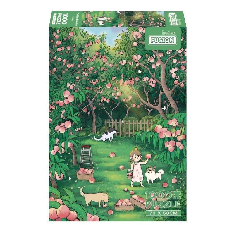 Picking Peaches | Botop | 1000 Piece Puzzle | Jigsaw Puzzle - Mystery Matrix