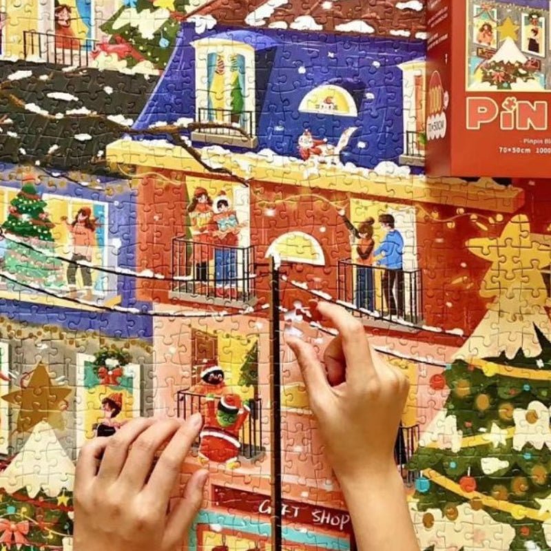 Pinpin Blessed Night | Pin Pin | 1000 Piece Puzzle | Jigsaw Puzzle - Mystery Matrix