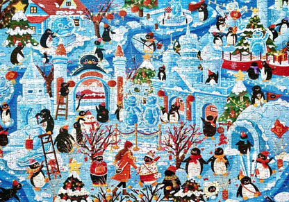 Pinpin Ice Sculpture Exhibition | Pin Pin | 1000 Piece Puzzle | Jigsaw Puzzle - Mystery Matrix