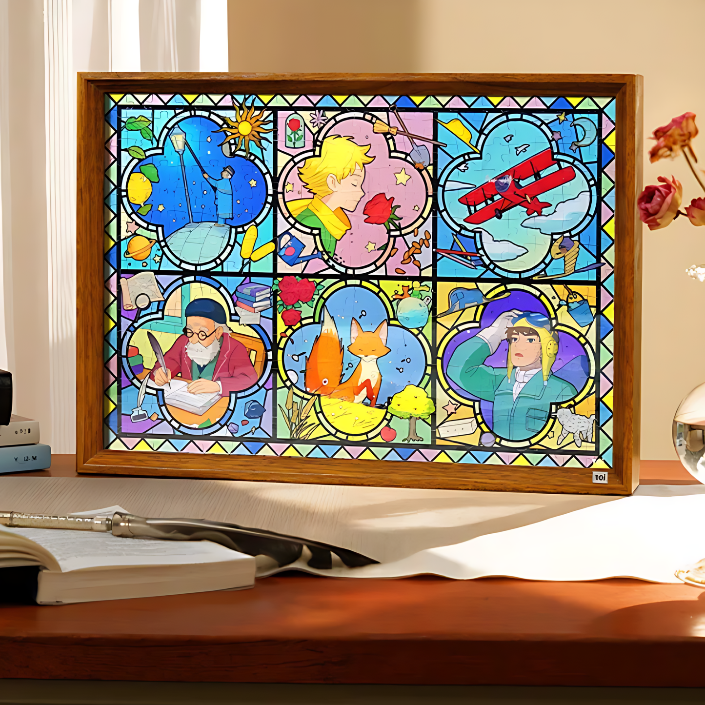 Planet Memories | TOI | Stained Glass Puzzle | Acrylic Puzzle - Mystery Matrix