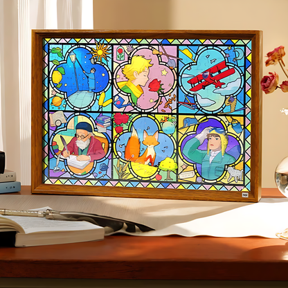 Planet Memories | TOI | Stained Glass Puzzle | Acrylic Puzzle - Mystery Matrix