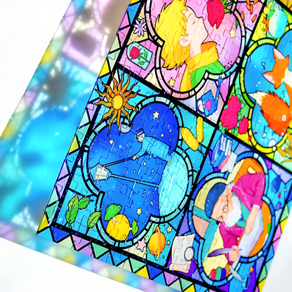 Planet Memories | TOI | Stained Glass Puzzle | Acrylic Puzzle - Mystery Matrix