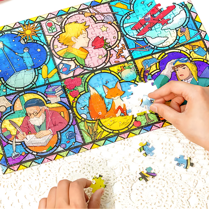 Planet Memories | TOI | Stained Glass Puzzle | Acrylic Puzzle - Mystery Matrix