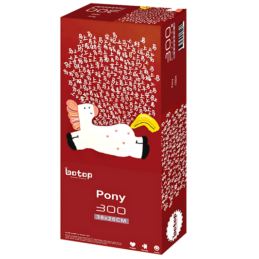 Pony | Botop Blackcard | 300 Piece Puzzle | Jigsaw Puzzle - Mystery Matrix