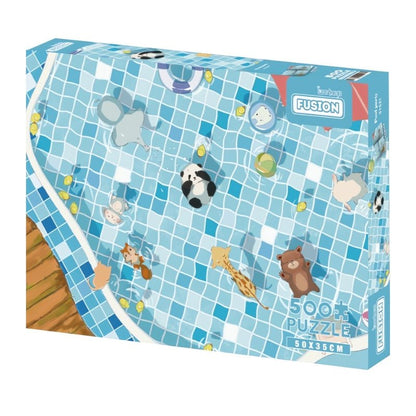 Pool Party | Botop | 500 Piece Puzzle | Jigsaw Puzzle - Mystery Matrix