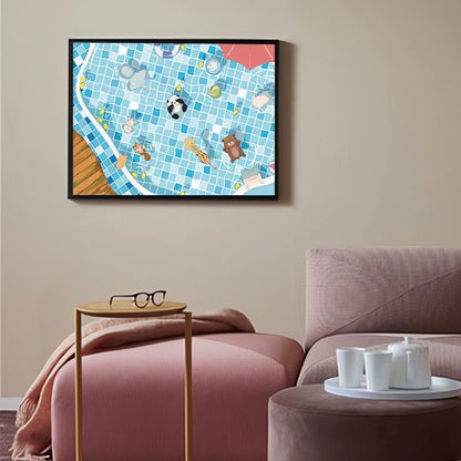 Pool Party | Botop | 500 Piece Puzzle | Jigsaw Puzzle - Mystery Matrix