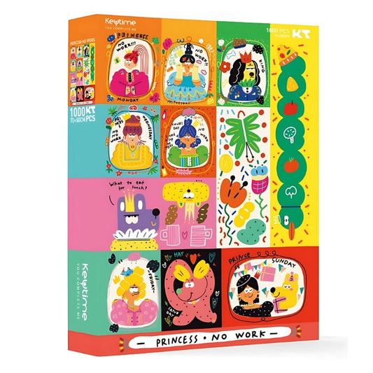 PRINCESS·NO WORK | Keytime | 1000 Piece Puzzle | Jigsaw Puzzle - Mystery Matrix