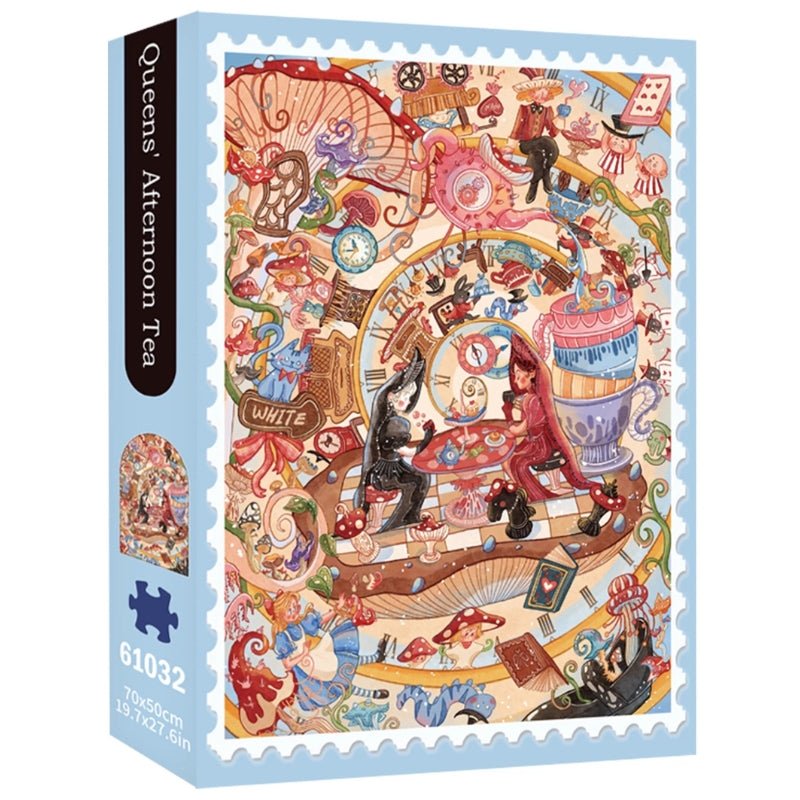 Queens' Afternoon Tea | TKX | 1000 Piece Puzzle | Jigsaw Puzzle - Mystery Matrix