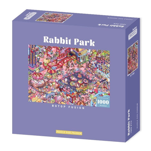 Rabbit Park | Botop | 1000 Piece Puzzle | Jigsaw Puzzle - Mystery Matrix