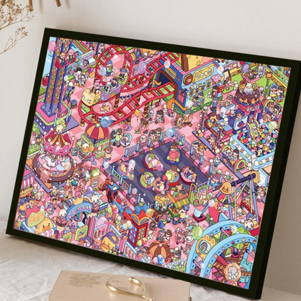 Rabbit Park | Botop | 1000 Piece Puzzle | Jigsaw Puzzle - Mystery Matrix