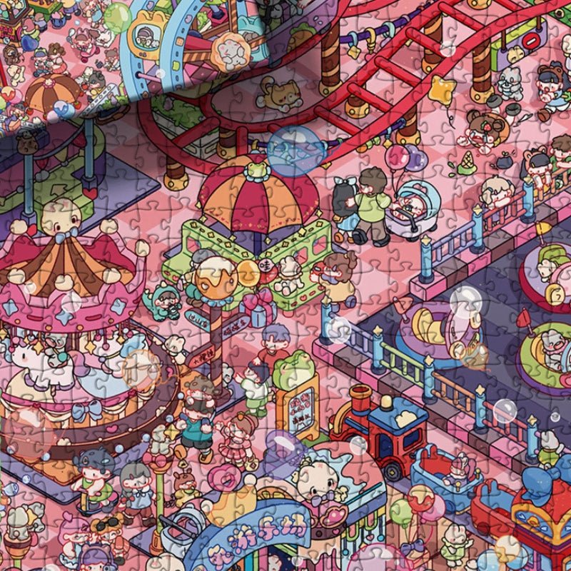 Rabbit Park | Botop | 1000 Piece Puzzle | Jigsaw Puzzle - Mystery Matrix