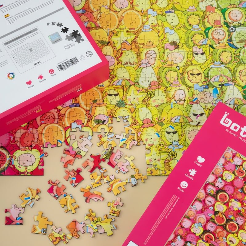Rainbow Fruit | Botop | 1000 Piece Puzzle | Jigsaw Puzzle - Mystery Matrix