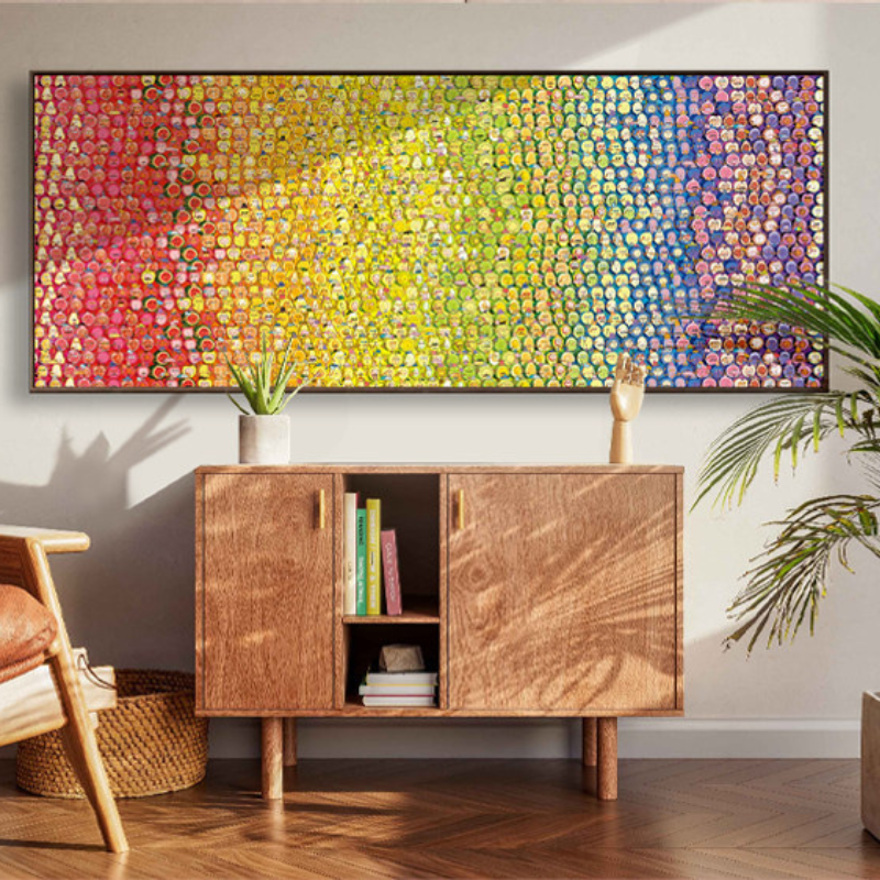 Rainbow Fruit Family | Botop Blackcard | 5000 Piece Puzzle | Jigsaw Puzzle - Mystery Matrix