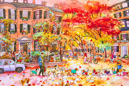 Rainbow Trees | Puffinkids | 1000 Piece Puzzle | Jigsaw Puzzle - Mystery Matrix