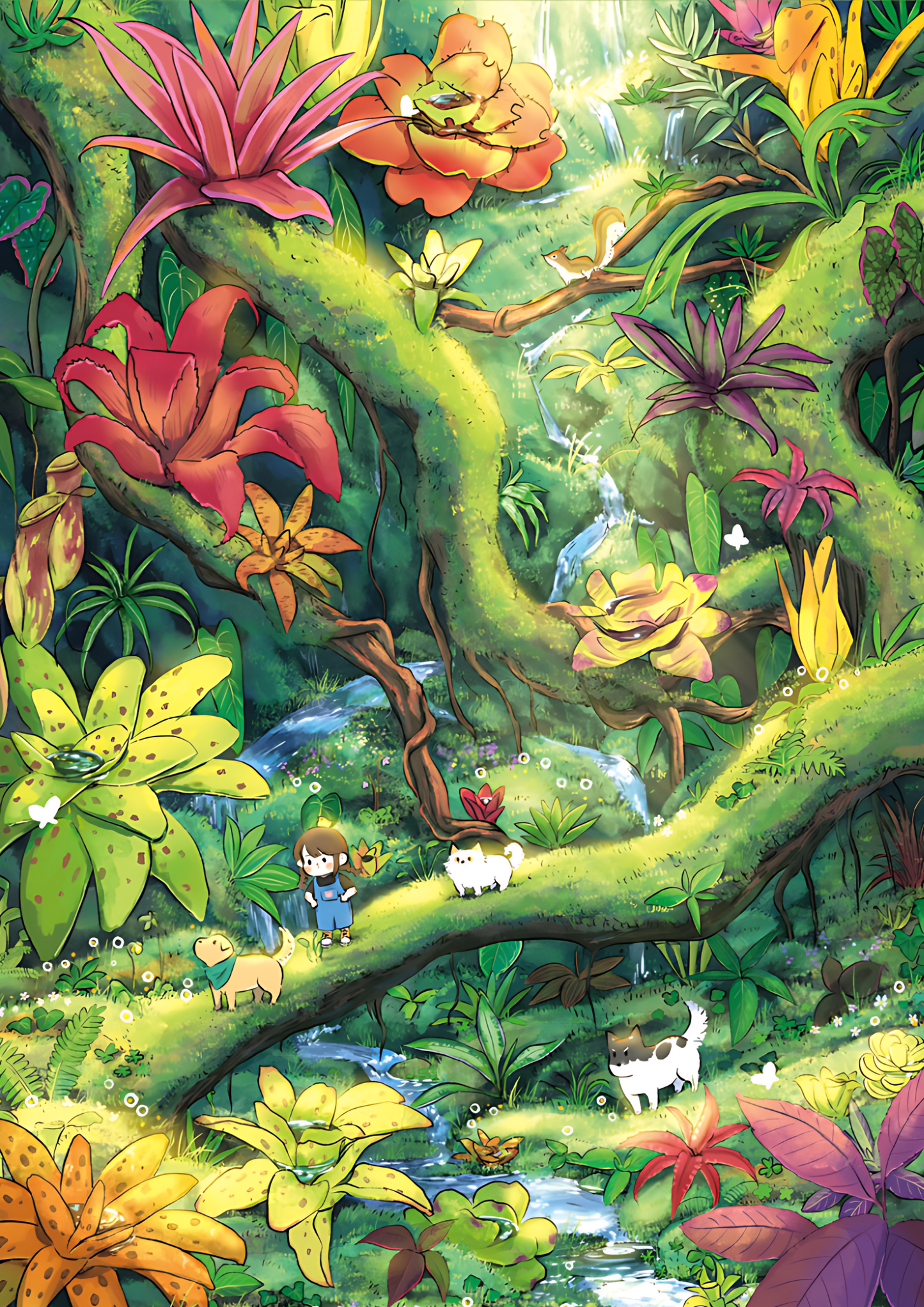 Rainforest | Botop Fusion | 1000 Piece Puzzle | Jigsaw Puzzle - Mystery Matrix