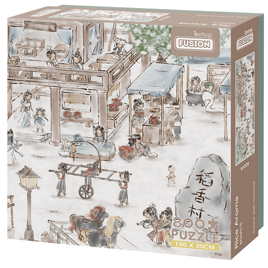 Rice Aroma | Botop Fusion | 800 Piece Puzzle | Jigsaw Puzzle - Mystery Matrix