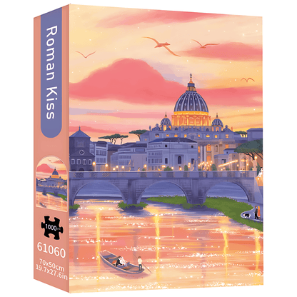 Roman Kiss | TKX | 1000 Piece Puzzle | Jigsaw Puzzle - Mystery Matrix