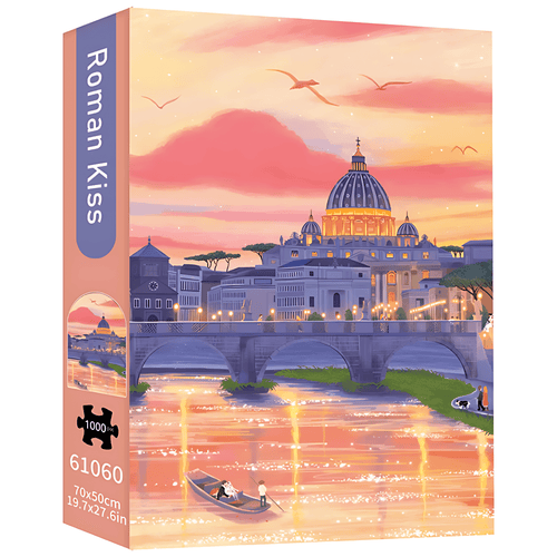 Roman Kiss | TKX | 1000 Piece Puzzle | Jigsaw Puzzle - Mystery Matrix