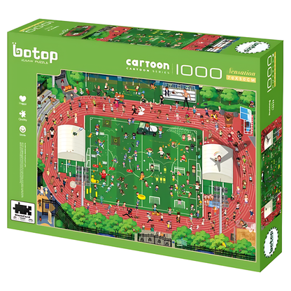 Running | Botop Blackcard | 1000 Piece Puzzle | Jigsaw Puzzle - Mystery Matrix