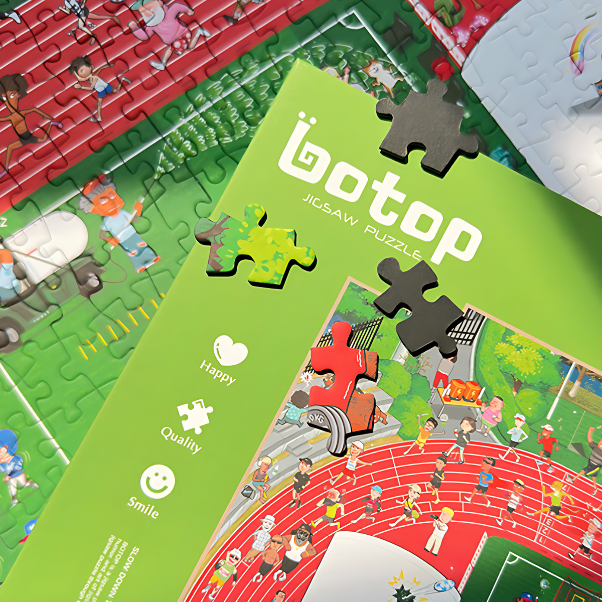 Running | Botop Blackcard | 1000 Piece Puzzle | Jigsaw Puzzle - Mystery Matrix
